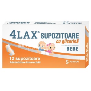 4Lax Bebe 750mg x 12sup Solacium