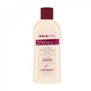 Aslavital Mineralactiv Emulsie Demachianta Detox 150ml