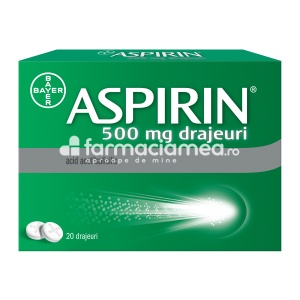Aspirin 500mg x 20drj Bayer