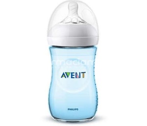 Avent Biberon Natural ultra soft bleu, 260ml - Img 2