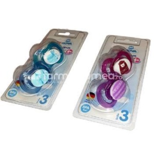 Baby Nova 27261 Suzete Simetrice Decorate Talia 3 (>18luni)