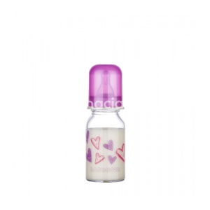 BABY NOVA Biberon sticla, 125ml 44605