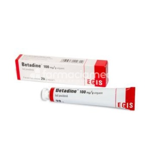 Betadine 100mg/g ung x 20g Egis