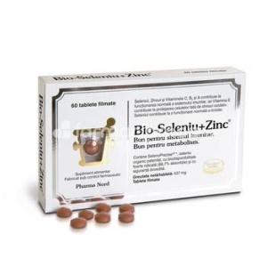 Bio-Seleniu+zinc x 60 capsule