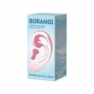Boramid sol auriculara 10ml Biofarm