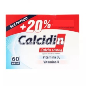 Calcidin x 60plic Pachet XXL Zdrovit