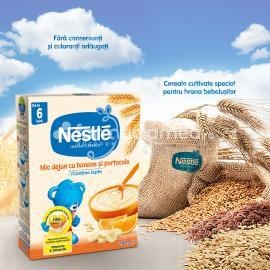 Cereale Mic dejun cu banane si portocale, de la 6 luni, 250 g, Nestle - Img 2