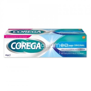 Corega Ultra fixare Original crema pentru proteza dentara, 40 g, Gsk