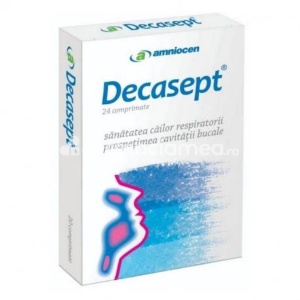 Decasept x 24cpr Amniocen