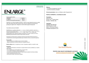 Enlarge potenta, 30 capsule, Sun Wave Pharma - Img 2