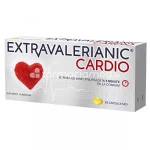 Extravalerianic Cardio x 15cps moi Biofarm