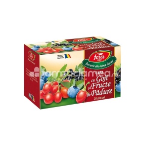 Fares Ceai Goji SI Fructe de Padure x 20plic
