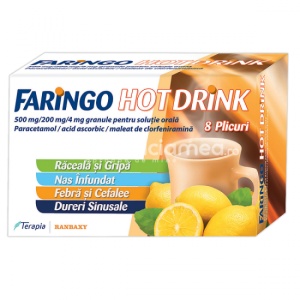 Faringo Hot Drink x 8plic Terapia