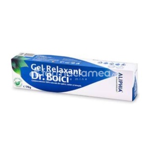 Gel relaxant cu spanz Dr. Boici, 60 g, Exhelios