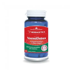 Herbagetica Vermidetox x 60cps