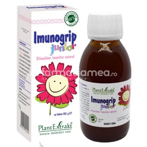Imunogrip Junior Solutie 100ml Plant E