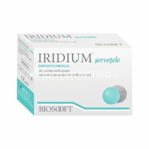 Iridium Servetele Sterile x 20buc Biosooft