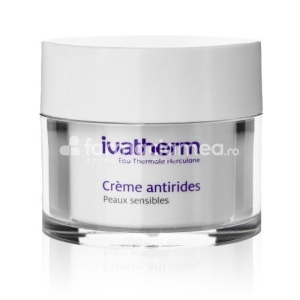 Ivatherm Crema antirid pentru tenul sensibil, 50ml