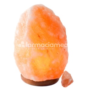 Lampa electrica Cristale din Sare de Himalaya, 4-5 Kg, Monte Salt Crystal