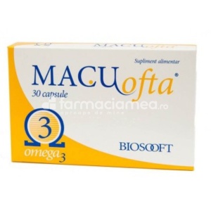 MacuOfta Omega 3 x 30cps moi Biosooft