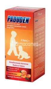 Paduden 20mg/ml susp orala Aroma de Caise 100ml Terapia