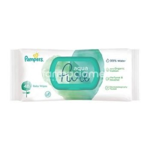 PAMPERS Servetele aqua, 48 buc