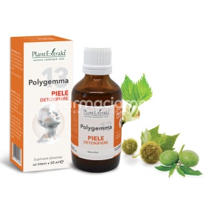 Polygemma 13 Piele Detoxifiere 50ml Plant E - Img 2