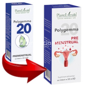 Polygemma 20 Premenstrual 50ml Plant E - Img 1