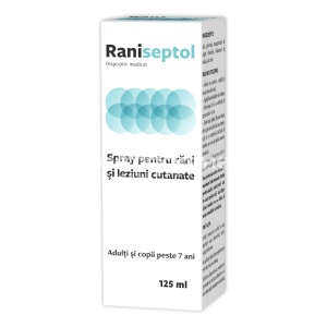 Raniseptol Spray 125ml Zdrovit