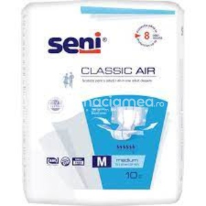 Seni Classic Air Scutece Adulti M x 10buc