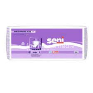 Seni Scutece Standard Plus Air, marimea L, 30 bucati
