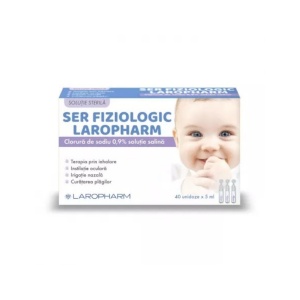 Ser Fiziologic 5ml x 40unidz Laropharm