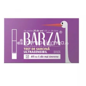 Test Sarcina Barza Ultrasensibil Banda, Biotech Atlantic
