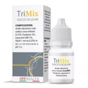 TriMix picaturi oculare, 8 ml, Offhealth