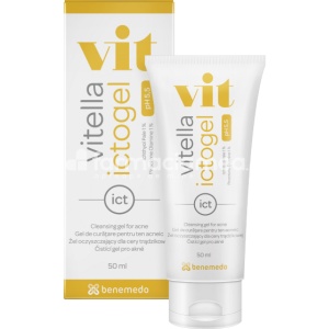 Vitella Ictogel gel curatare, 50ml