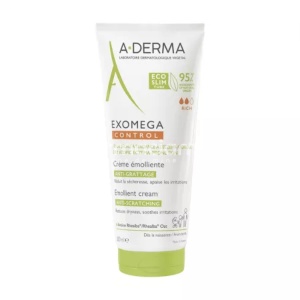 A-Derma Exomega Control Crema Emolienta Anti-Scratching, 200 ml