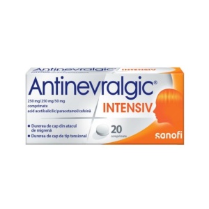 Antinevralgic Intensiv 250mg/250mg/50mg x 20cpr Opella