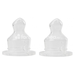 Baby Nova 15303 Tetina Silicon Orto Hrana x 2buc