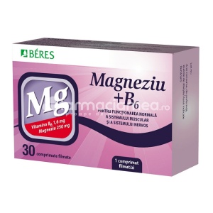 Beres Magneziu+B6 x 30cpr film