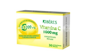 Beres Vitamina C 1000mg x 30cpr, Ceviton - Img 2