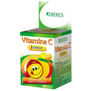 Beres Vitamina C Junior 50mg x 30cpr mast