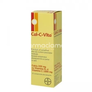 Cal C Vita x 10cpr eff Bayer (tub Al)