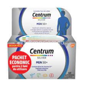 Centrum Silver Men 50+ x 60cpr film