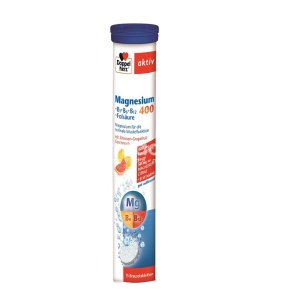 Doppelherz Aktiv Mg 400mg+VitB1+B6+B12+Acid Folic x 15cpr eff