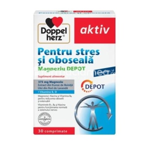 Doppelherz Aktiv Stres si Oboseala x 30cpr