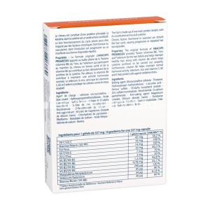 DUCRAY Anacaps progressiv, recomandat persoanelor care se lupta cu o cadere cronica a parului, faciliteaza cresterea si regenerarea parului, confera vitalitate parului si mentine sanatatea acestuia, 30cps, Ducray - Img 3