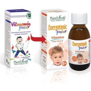 Energotonic Junior Sirop Vitamine 125ml Plant E