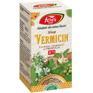 Fares Sirop Vermicin cu Miere si Propolis D73 100ml