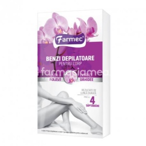 Farmec Benzi Depilatoare Corp Orhidee (7x2)+2serv