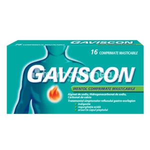 Gaviscon Mentol x 16cpr mast Reckitt